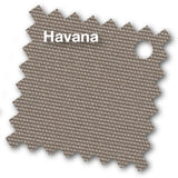 Platinum 400Ø Riva antraciet frame taupe doek