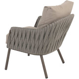 Taste 4SO Cannes low dining + Donato low dining tafel 160 cm Ø terre