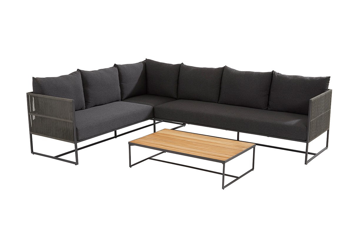 4 Seasons Outdoor Chill loungeset inclusief strada coffee tafel 120x70