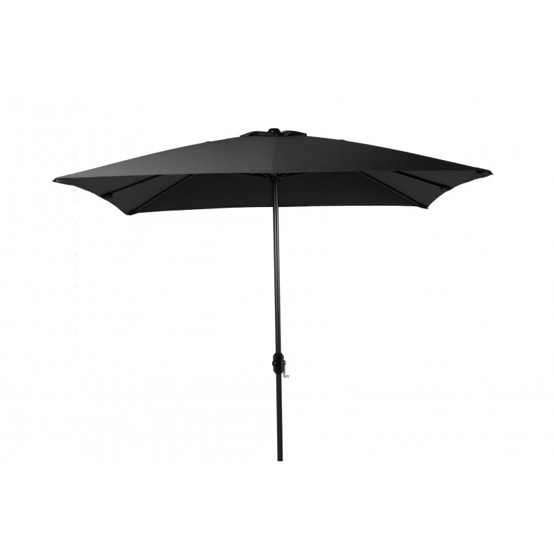 Tierra Outdoor Miro Centre Pole Parasol 250 x 250 cm Dark Grey