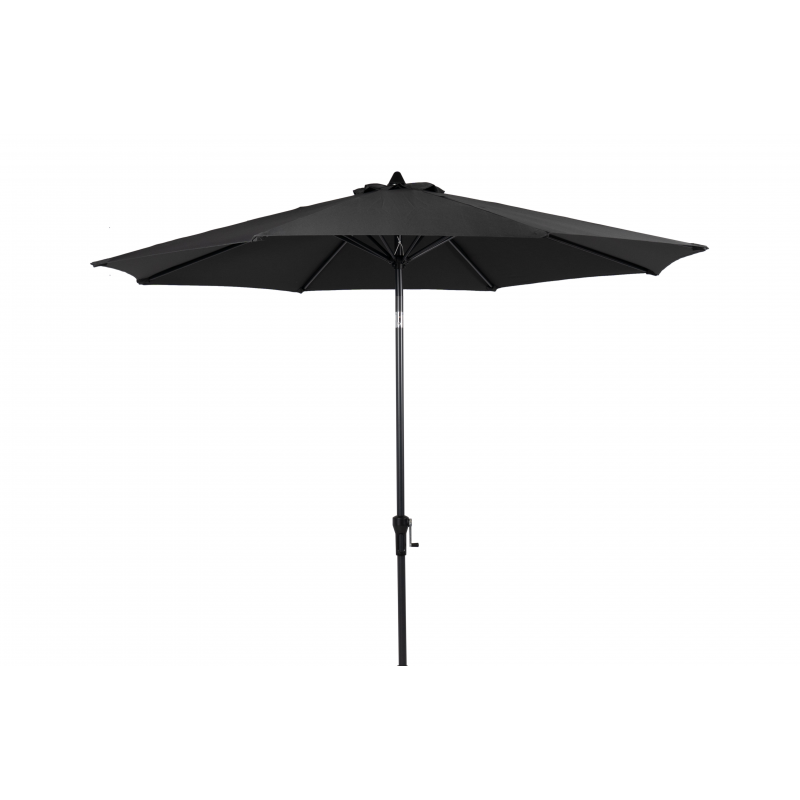 Tierra Outdoor Zuma Centre Pole Parasol 300 cm rond Dark Grey