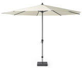 Platinum 350Ø Riva antraciet frame ecru doek