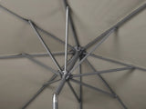 Platinum 350Ø Riva antraciet frame olive doek