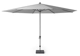 Platinum 400Ø Riva antraciet frame light grey doek