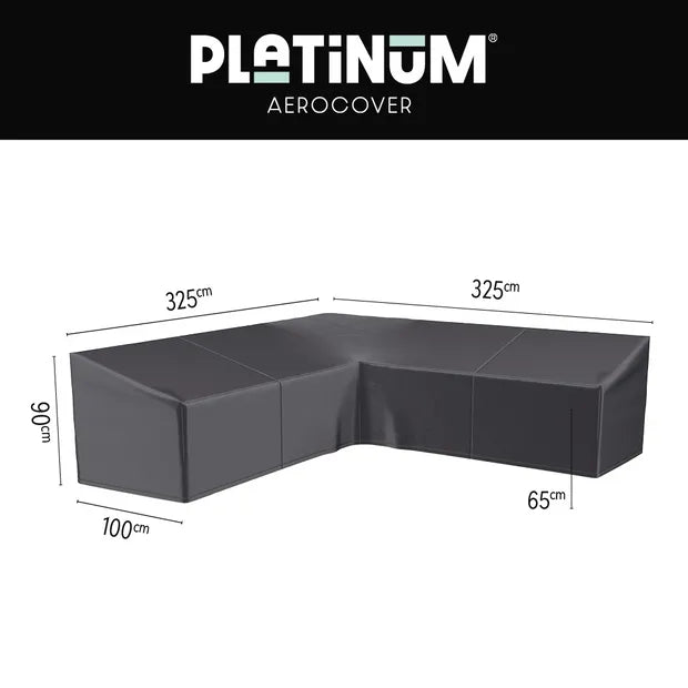 Platinum AeroCover Loungesethoes 8023 hoekset 325x325x100xH65/90