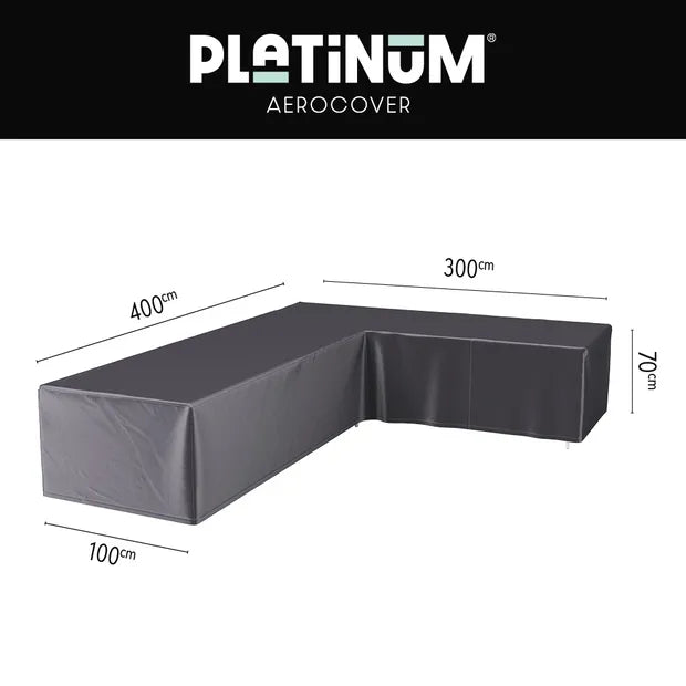 Platinum AeroCover Loungesethoes 8002 hoekset rechts 400x300x100xH70