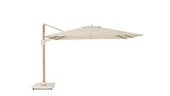 Platinum Challenger T² 260x350cm Premium teaklook frame champagne doek