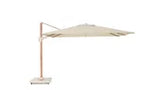 Platinum Challenger T² 260x350cm Premium teaklook frame champagne doek