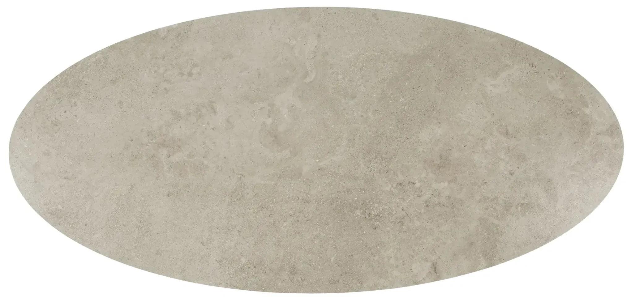 Taste 4SO Salute ovale salontafel terre met keramisch tafelblad 120 x 65 cm (H 30)