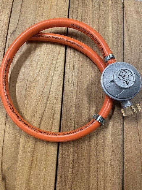 Barbecook gasregulator België en Luxemburg met slang 37mbar