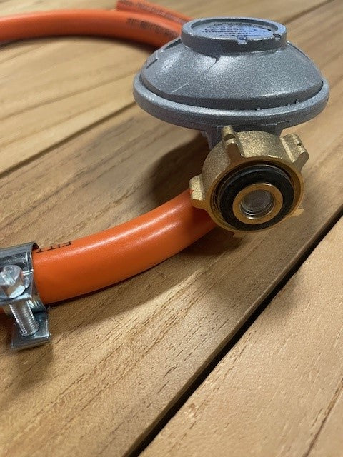 Barbecook gasregulator België en Luxemburg met slang 37mbar