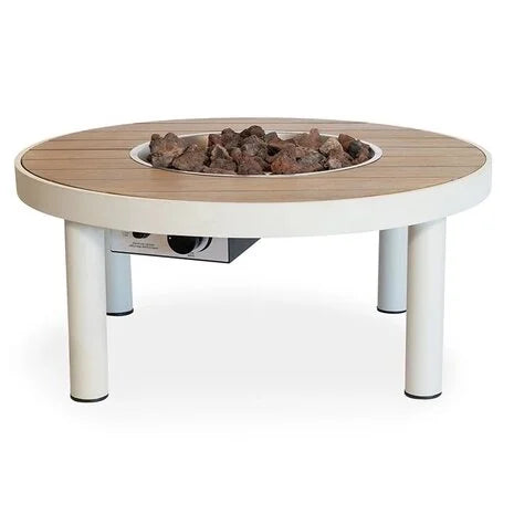 Happy Cocooning Riviera table 80cm Oyster Beige