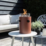 Happy Cocooning Lumi Steel Coral Red