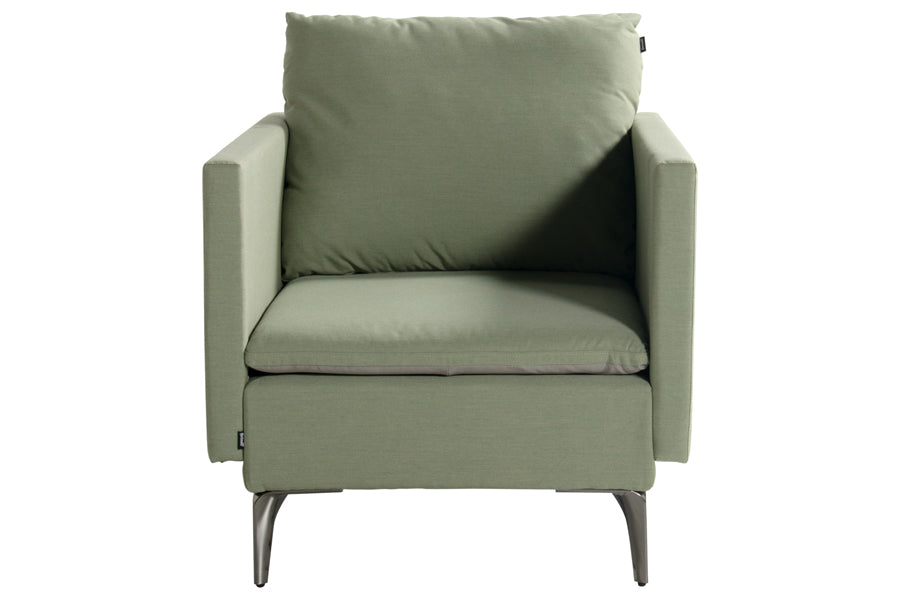 Hartman Hunter fauteuil french green sunbrella zwart frame