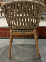 Lago Como dining stoel zand-licht bruin