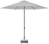 Platinum 300Ø Lisboa antraciet frame light grey doek