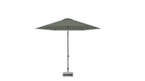 Platinum 250Ø Lisboa antraciet frame olive doek