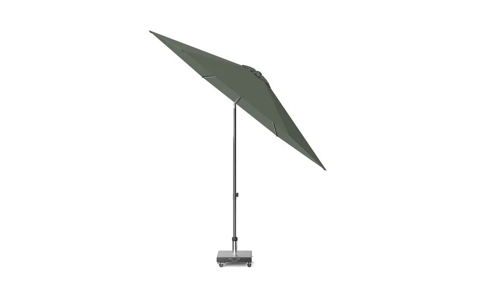 Platinum 250Ø Lisboa antraciet frame olive doek