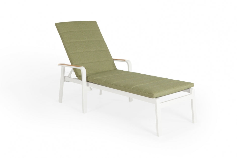 Suns Tutti Lounger kussen Forest green mixed weave