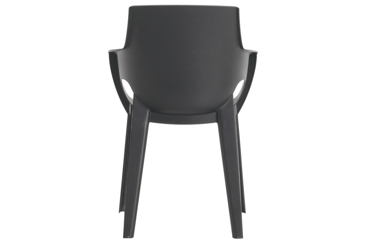 Hartman stapelstoel Ivy - antraciet - 85x60x53 cm