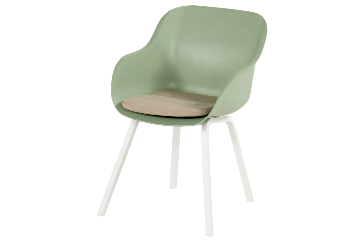 Hartman Le Soleil Element dining stoel Sage green / Royal white frame