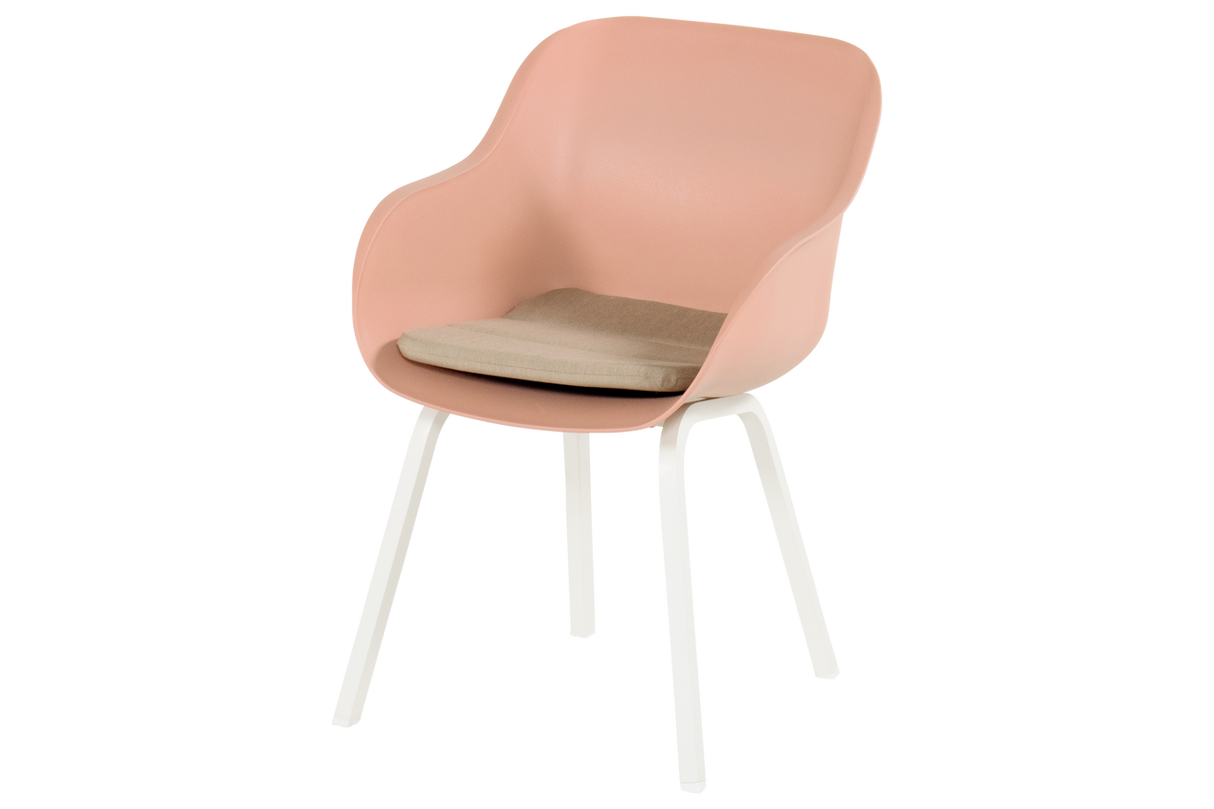 Hartman Le Soleil Element dining stoel stylish pink / Royal white frame