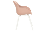 Hartman Le Soleil Element dining stoel stylish pink / Royal white frame