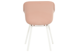 Hartman Le Soleil Element dining stoel stylish pink / Royal white frame