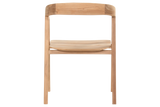 Hartman Junia diningstoel met armleuningen teak