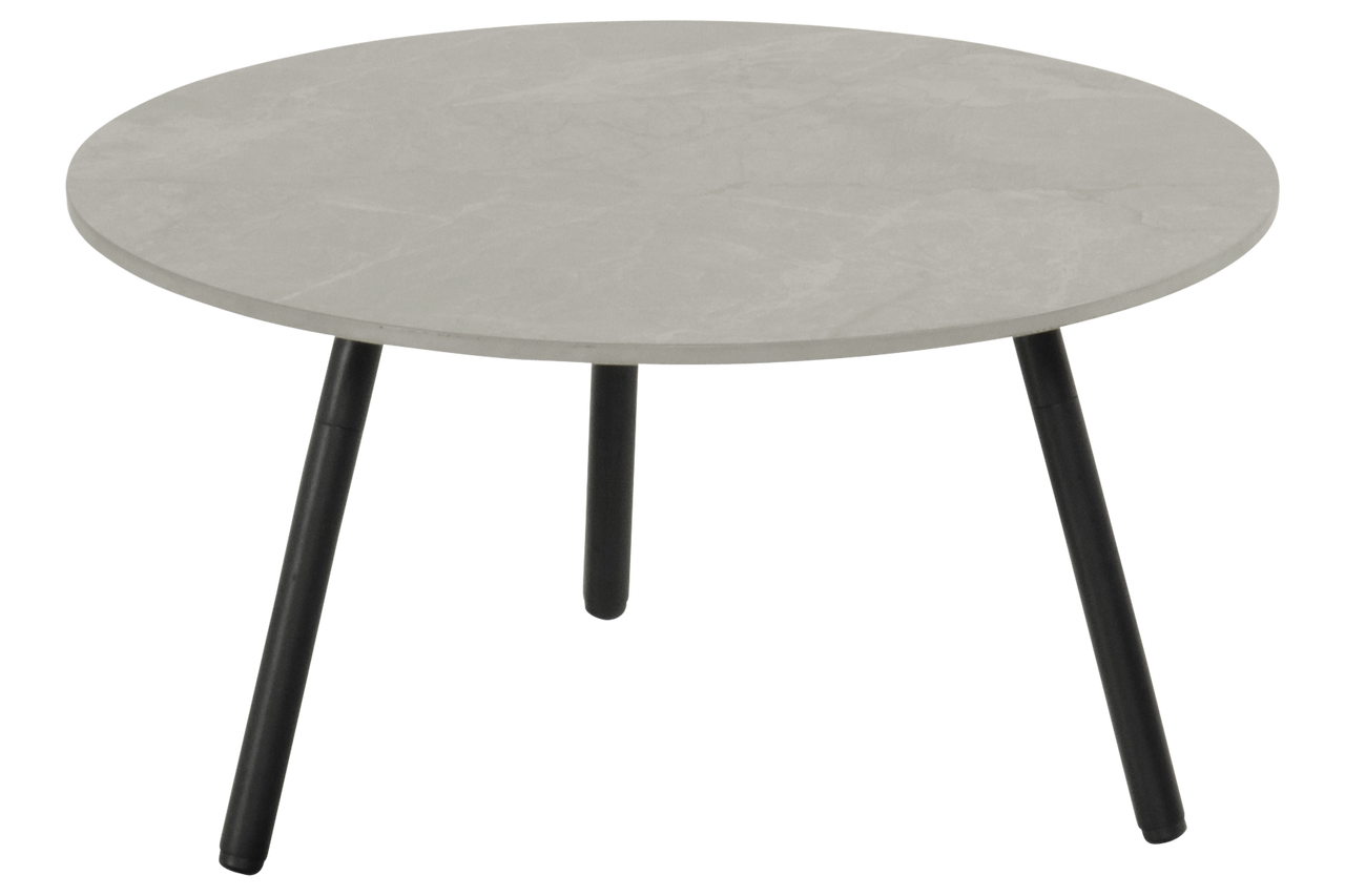 Hartman Monaco koffietafel 60Ø cm x 30(h)cm zwart