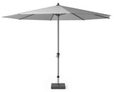 Platinum 350Ø Riva antraciet frame light grey doek
