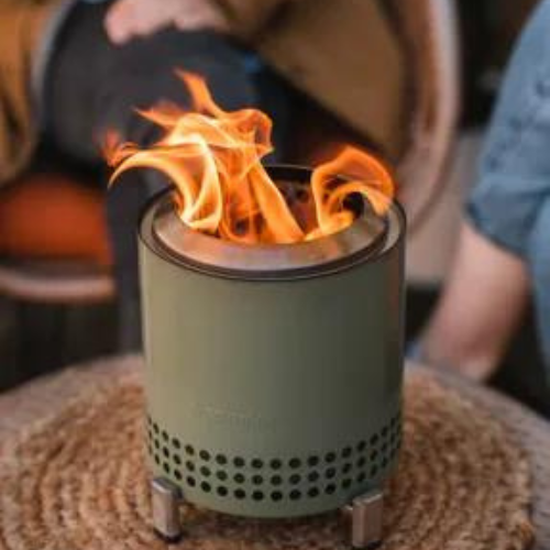 Solo Stove Mesa XL tafelvuurkorf uit rvs Deepolive ø 17.7cm