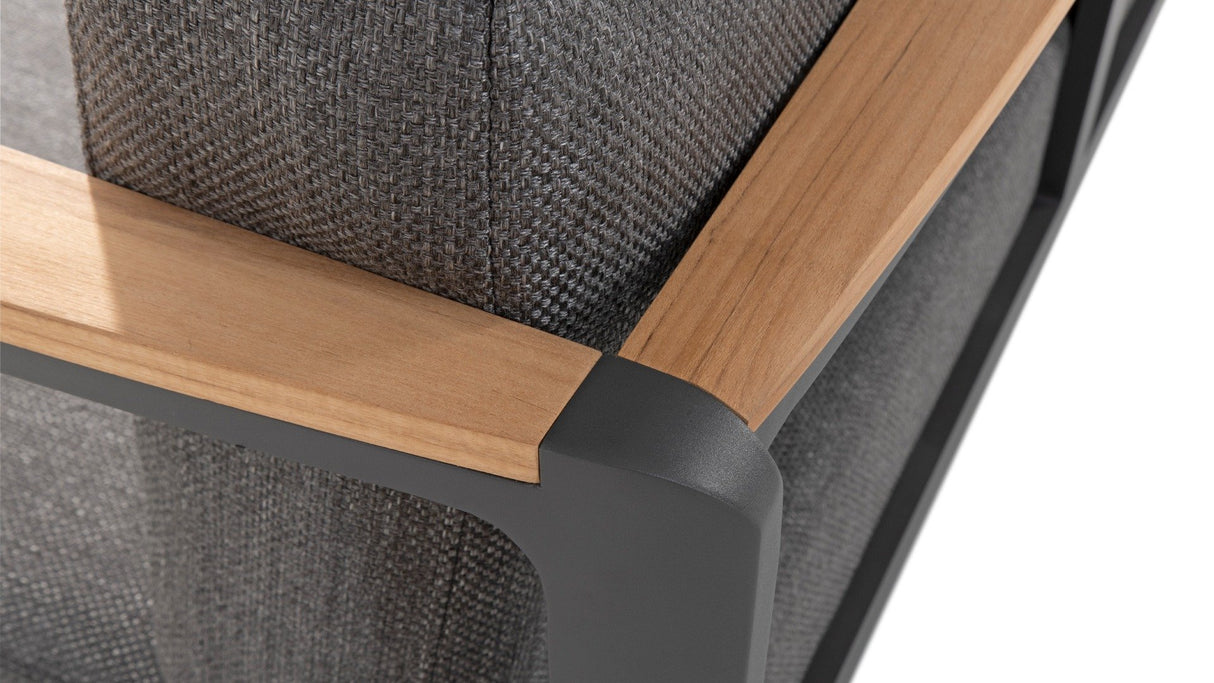 Taste 4SO Cortina Loungeset 3-delig+hoekkussen Excl Tafel