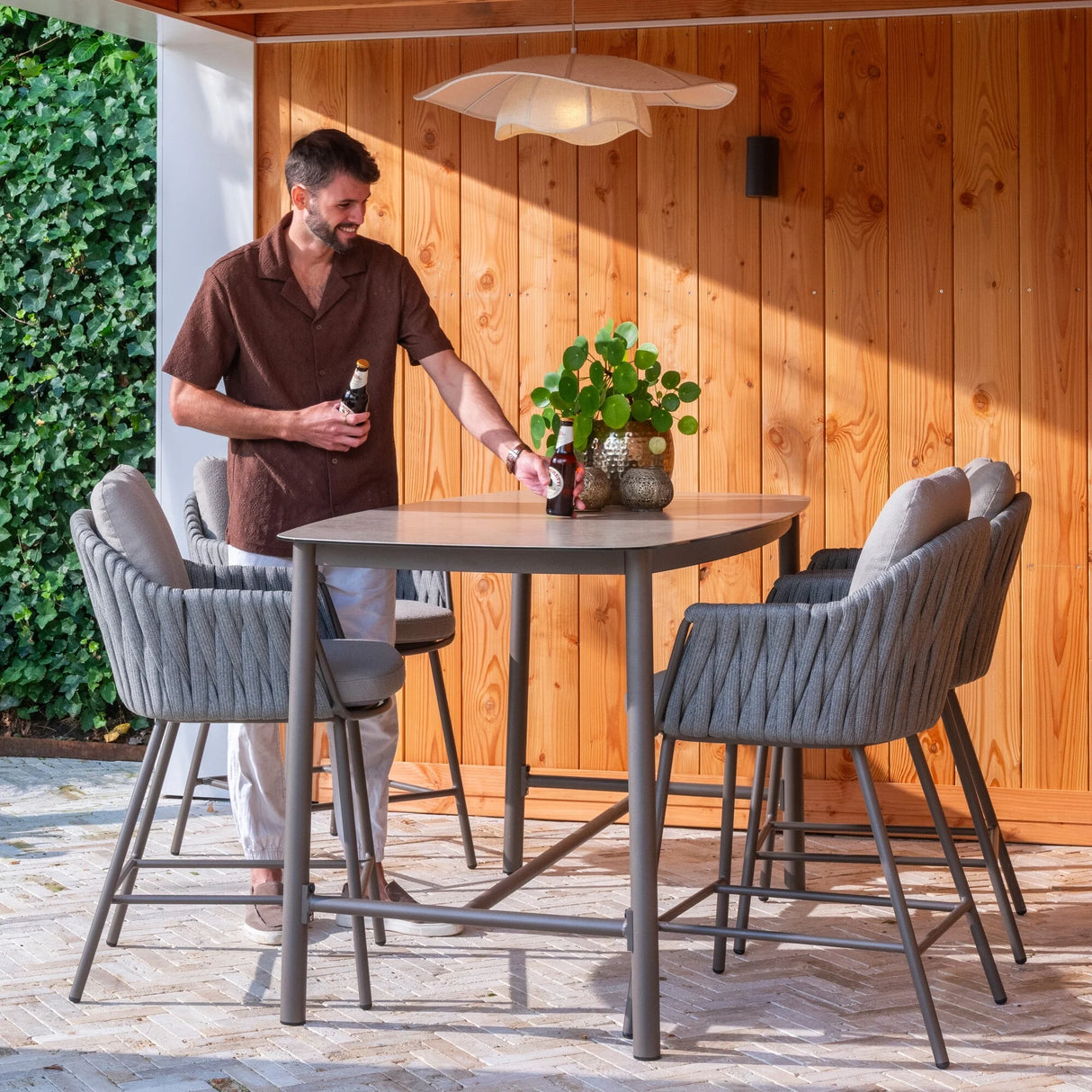 Taste 4SO Cannes high dining stoel incl. 2 kussens