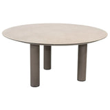 Taste 4SO Cannes low dining + Donato low dining tafel 160 cm Ø terre