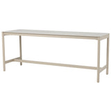 Taste 4SO Soho high dining tafel latte met keramisch tafelblad 220 x 75 cm (H 95)