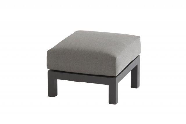 Capitol footstool with cushion