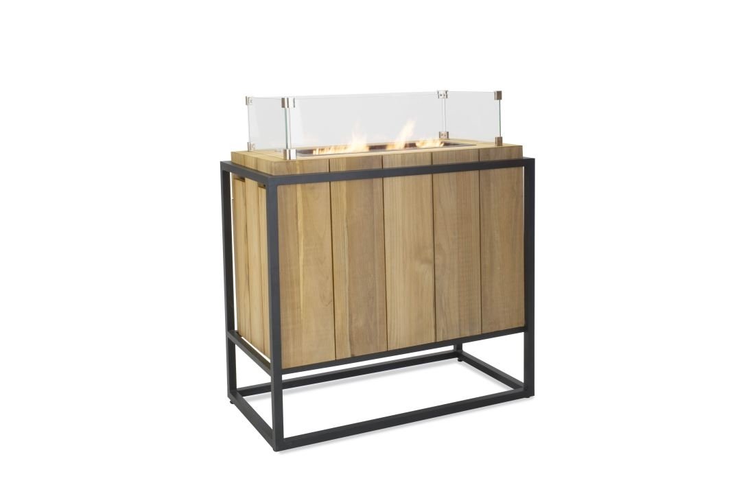 GIMEG Cosiloft divider black frame/teak(excl.glas)