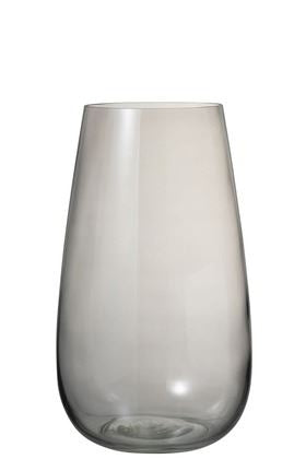 Jolipa vaas rond grijs S 24x24x40cm