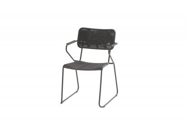 4 seasons swing stacking chair anthracite