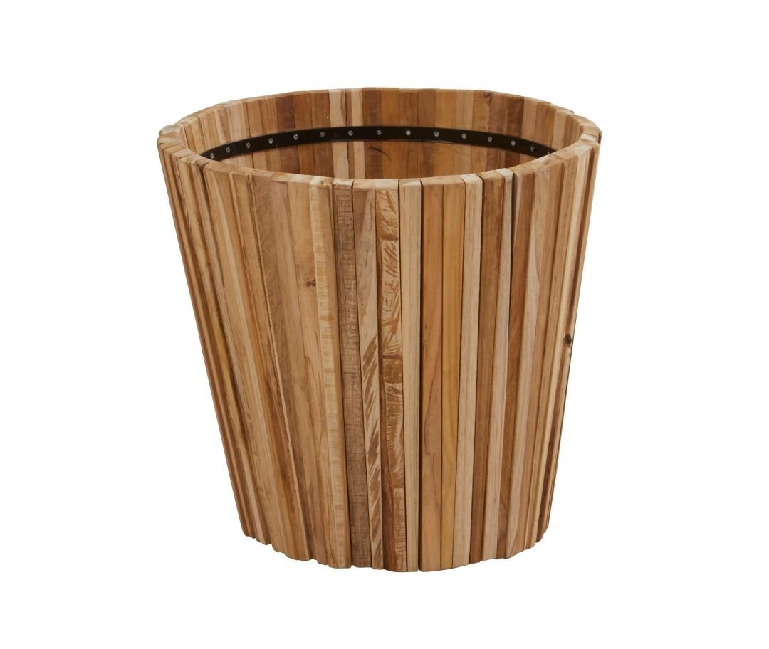 4 Seasons Planter Miguel Small Teak 58cm H50cm