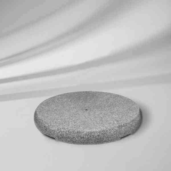 Glatz 40kg natural granite base with hand grips