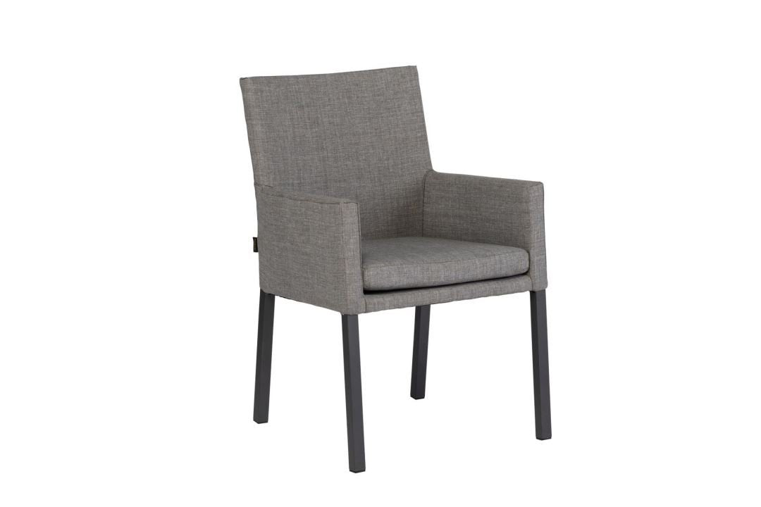 Exotan Rhodos dining armchair asg grey nano