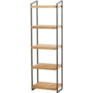 4 Seasons Rack Opbergrek 175x40x50cm Antra/Teak