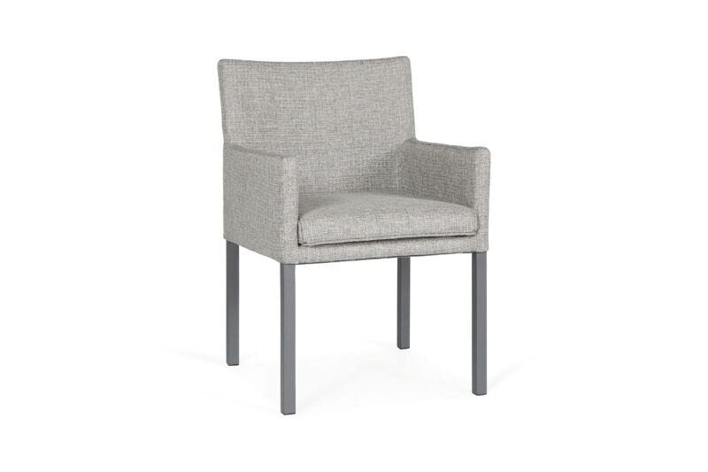 SUNS Antas dining chair MRG Light anthracite mixed weave