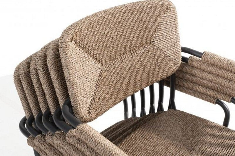 4 Seasons Outdoor Bora stacking chair Natural