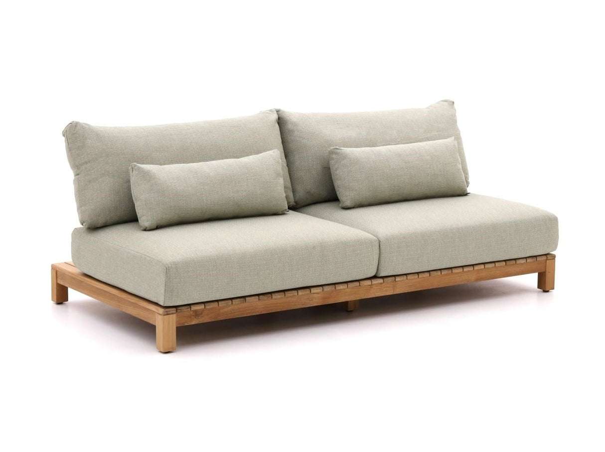 Suns Portofino  2-zitter Camel sand naturel gravel kussens