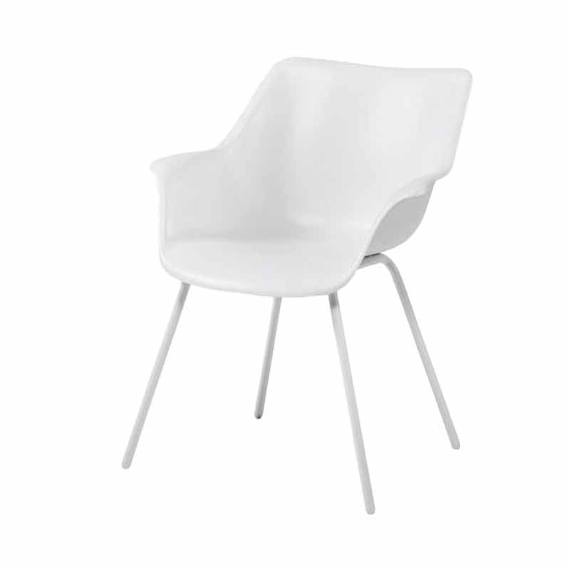 Suns Vasca dining chair MW white alu seat