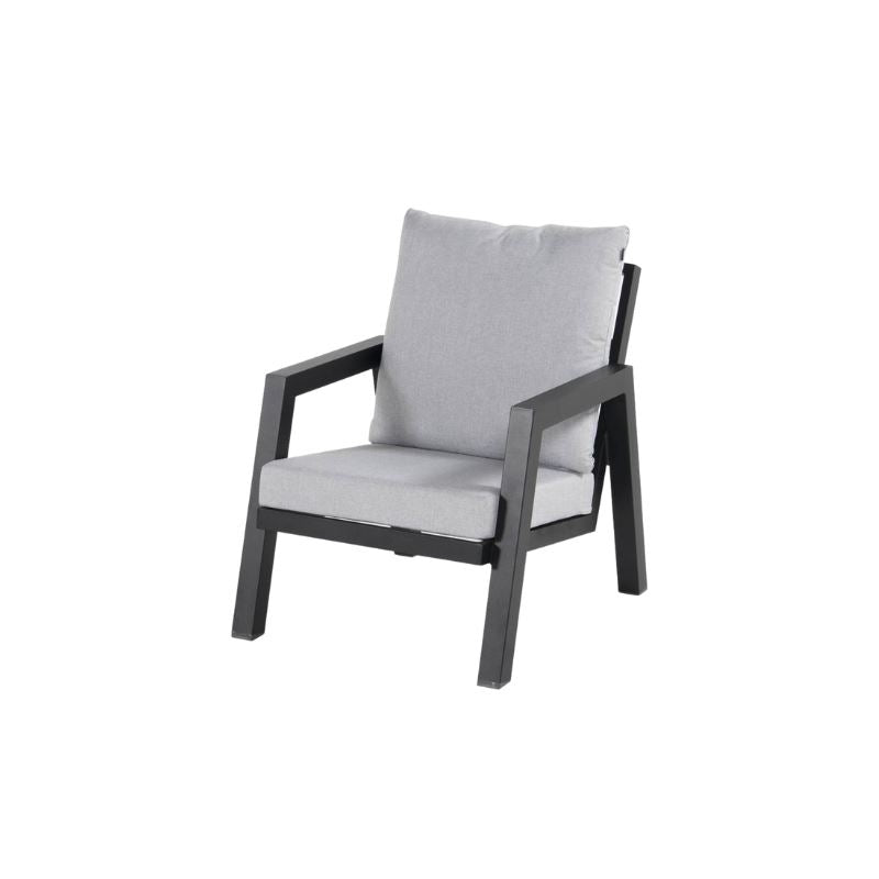 Hartman Ancona lounge chair Zwart