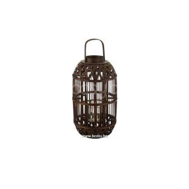 Jolipa lantaar aelus zwart L 37,5x37,5x108